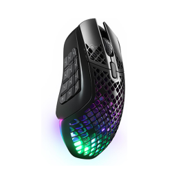 უკაბელო ტენვადი Bluetooth მაუსი - SteelSeries Aerox 9 RGB Black Rechargeable WL BT