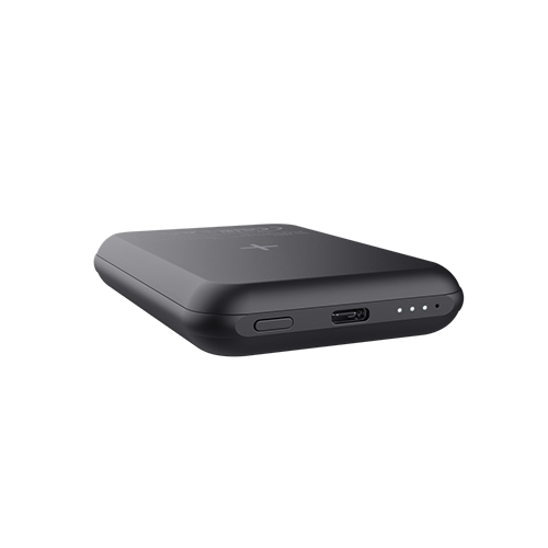 Power Bank - Trust Magno 5000 mAh Black Wireless