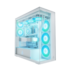 ქეისი - Arctic Xtender White - 3x140 Fan Reverse ARGB + 2x120 Fan ARGB