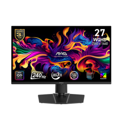 მონიტორი - Msi Mag 271QP X24 - 26.5 Inch / 2k / OLED / 240 Hz / 0.03 Ms