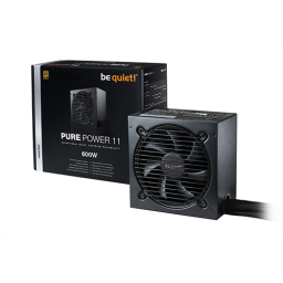 კვების ბლოკი - Be Quiet BN294 Pure Power 11 600 Watt 80 Plus Gold