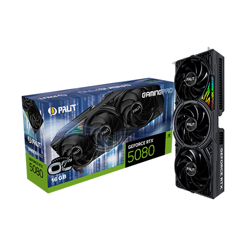 ვიდეობარათი - Palit RTX 5080 16 GB Gaming Pro Oc