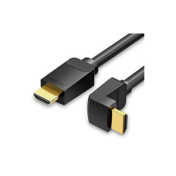 HDMI კაბელი - Vention 2მ Right Angle 90 Degree