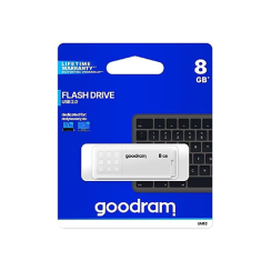 ფლეშ მეხსიერება - Goodram UME2-0080W0R11 8 GB USB 2.0 White