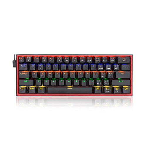 მექანიკური კლავიატურა - Redragon Fizz K617-R Rainbow Black
