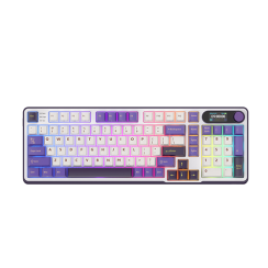 უკაბელო ტენვადი მექანიკური კლავიატურა - Royal Kludge RK S98 Chartreuse Switch Blackberry Rechargeable WL BT