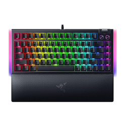 მექანიკური კლავიატურა - Razer BlackWidow V4 RGB Yellow Switch EN Black