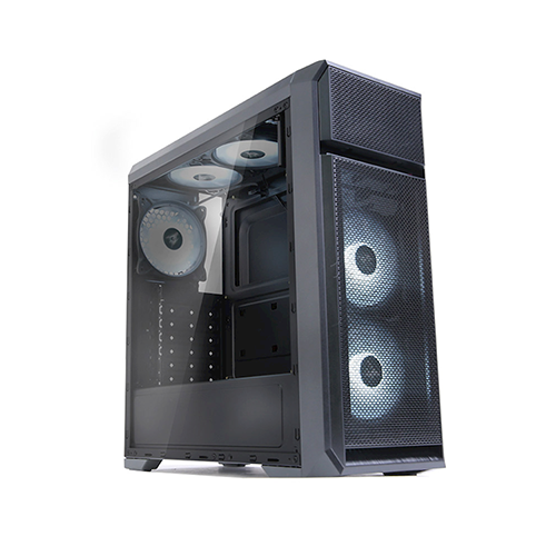 Case - Zalman N5 OF - 3x120 LEDBlack