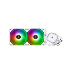 პროცესორის წყლის გაგრილება - Thermal Right Frozen Prism 240 mm ARGB White