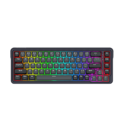 მექანიკური კლავიატურა - Redragon K709GB Nov Magnetic Switch Serene Gray