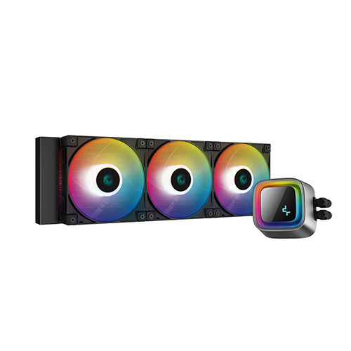 პროცესორის წყლის გაგრილება - Deep Cool LS720 360 mm Black ARGB