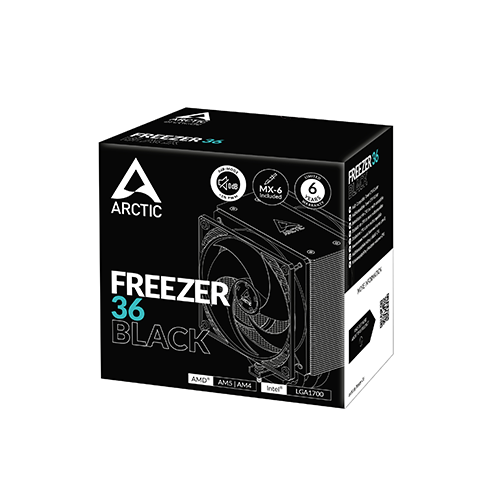 პროცესორის გაგრილება - Arctic Freezer 36 Black