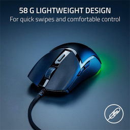 მაუსი - Razer Cobra RGB USB-A Black