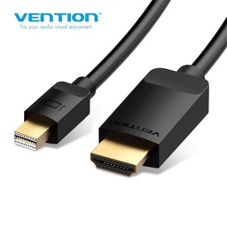 გადამყვანი კაბელი - Vention Mini Display To HDMI Black 2მ