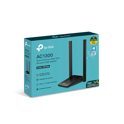 USB Wi-Fi მიმღები - TP-Link Archer T4U Plus AC1300
