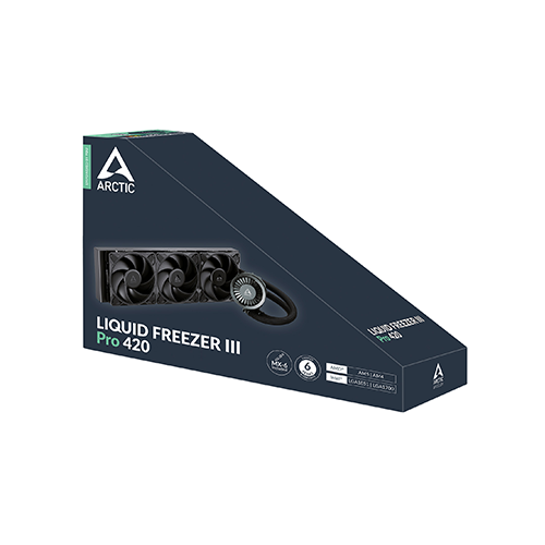 პროცესორის წყლის გაგრილება - Arctic Liquid Freezer III Pro 420 mm