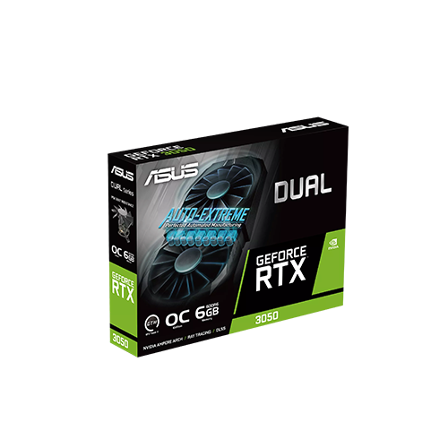 ვიდეობარათი - Asus RTX 3050 6 GB Auto-Extreme Dual Oc