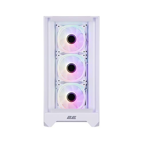 ქეისი + პულტი - 2E Gaming Dominator Pro G2320W White - 4x120 Fan ARGB