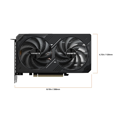 ვიდეობარათი - Gigabyte RTX 5060 Ti 8 GB Aero Windfroce Max Oc