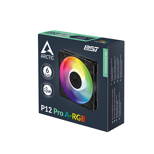 ქეისის გაგრილება - Arctic P12 Pro 120 mm ARGB