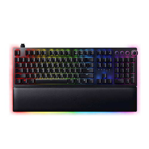 მექანიკური კლავიატურა - Razer Huntsman V2 RGB 108key Analog Switch USB EN Black