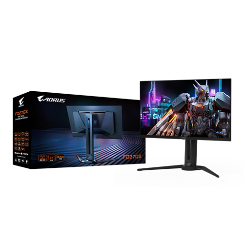 Monitor - Gigabyte Aorus FO27Q2 - 27 Inch / 2K / OLED/ 240 Hz / 0.03 Ms