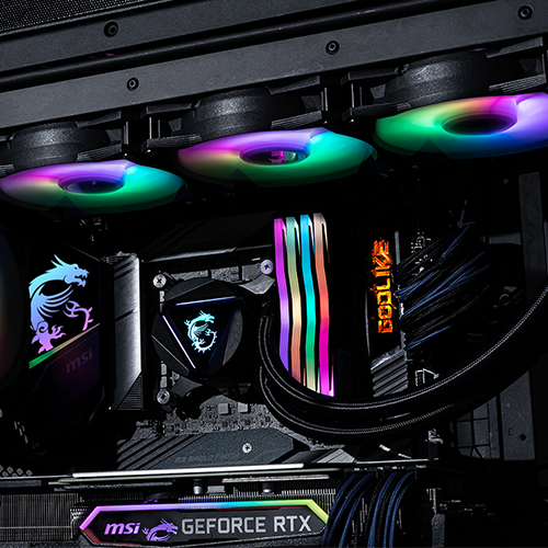 Cpu Water Cooling - Msi Mag Core Liquid 360R V2 360 mm ARGB Black
