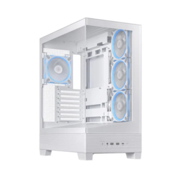 ქეისი - Asus A31 Plus White - 4x120 Fan ARGB
