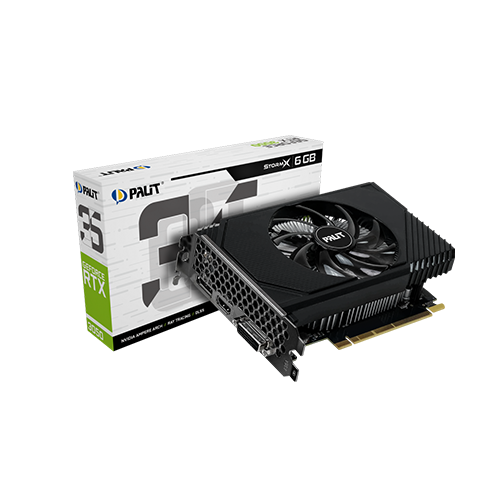 ვიდეობარათი - Palit RTX 3050 6 GB StromX