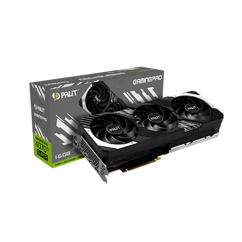 ვიდეობარათი - Palit RTX 4070 Ti 16 GB Gaming Pro Super