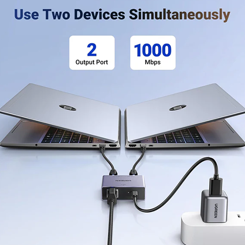 ქსელის კაბელის გადასაბმელი - Ugreen NW301 Grey