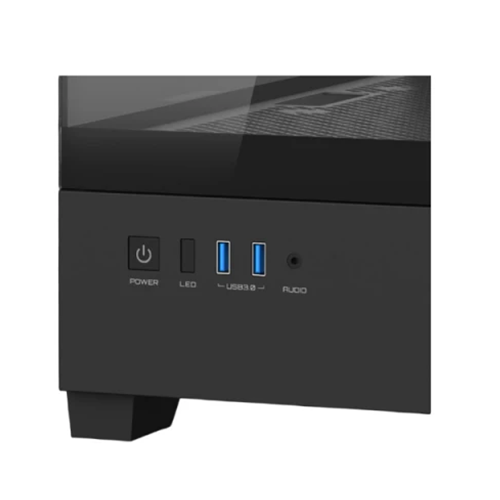 ქეისი - Gigabyte C201P Panoramic Black - 3x120 Fan ARGB