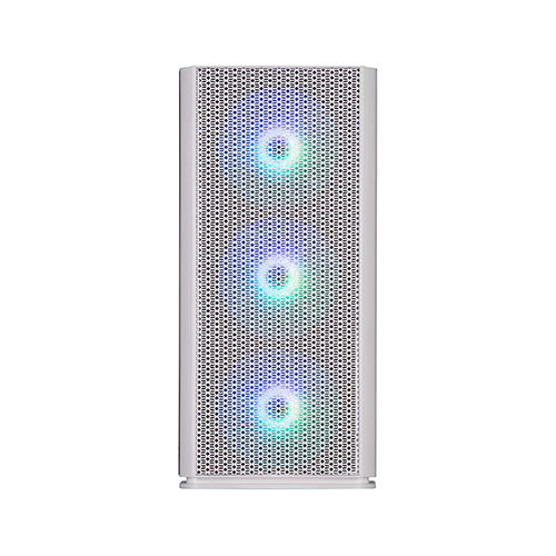ქეისი + პულტი - 2E Gaming Vertex GI01W White - 3x140 Fan ARGB + 1x120 Fan ARGB