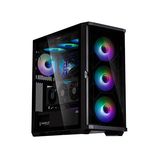 ქეისი - Zalman Z10 Duo Black - 4x120 Fan ARGB