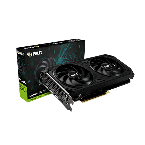 ვიდეობარათი - Palit RTX 4060 Ti 8 GB Dual