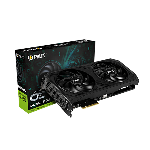 ვიდეობარათი - Palit RTX 4060 8 GB Dual Oc