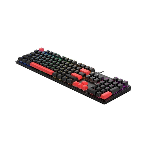 მექანიკური კლავიატურა - A4Tech Bloody S510R RGB Black Red Switch