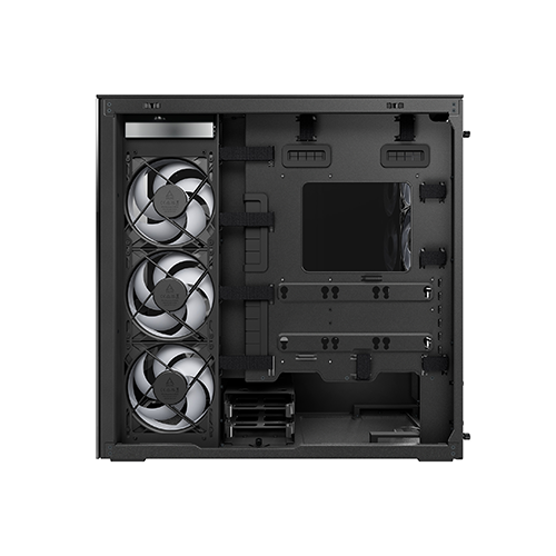 ქეისი - Arctic Xtender Mirror Black - 3x140 Fan Reverse ARGB + 2x120 Fan ARGB