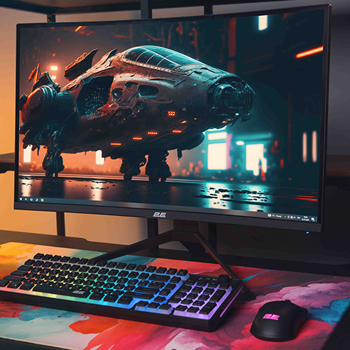 რკალური მონიტორი - 2E G2725BV - 27 Inch / 2K / VA / 180 Hz / 1 Ms