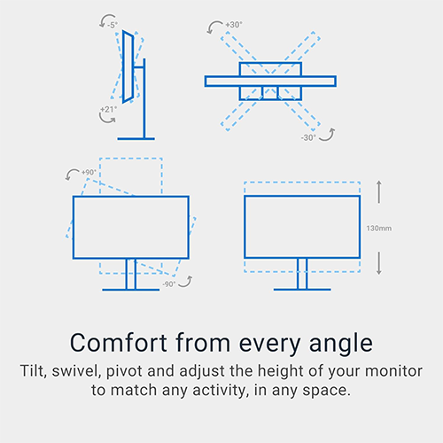 მონიტორი - Dell S2725QC - 27 Inch / 4K / IPS / 120 Hz / 4 Ms