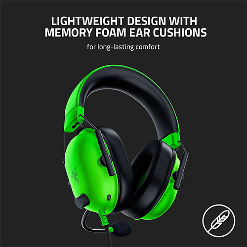 ყურსასმენი - Razer Blackshark V2 X 3.5mm Green
