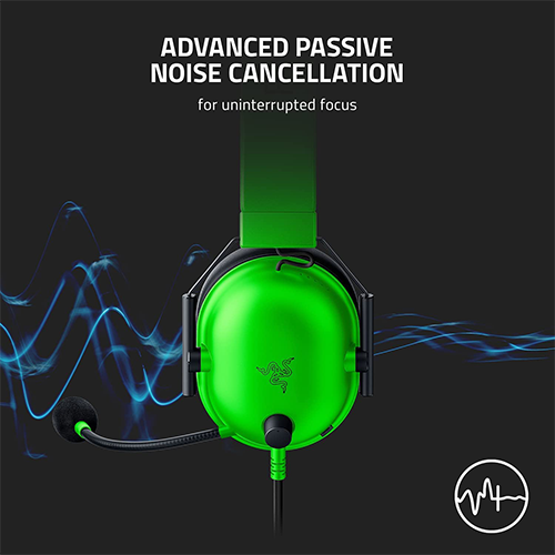 ყურსასმენი - Razer Blackshark V2 X 3.5mm Green