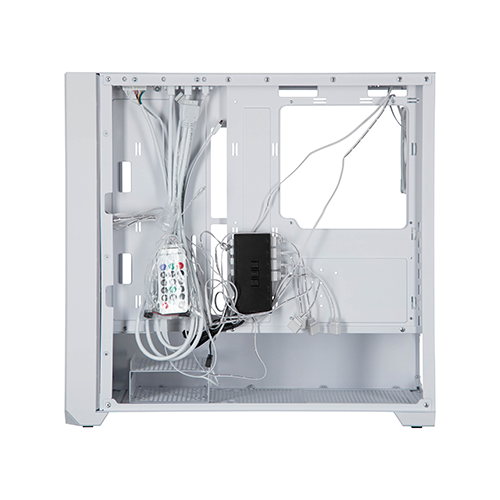 ქეისი + პულტი - 2E Gaming Dominator Pro G2320W White - 4x120 Fan ARGB