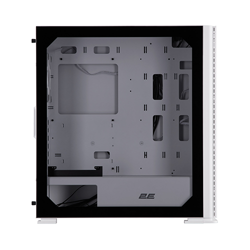ქეისი + პულტი - 2E Gaming Vertex GI01W White - 3x140 Fan ARGB + 1x120 Fan ARGB