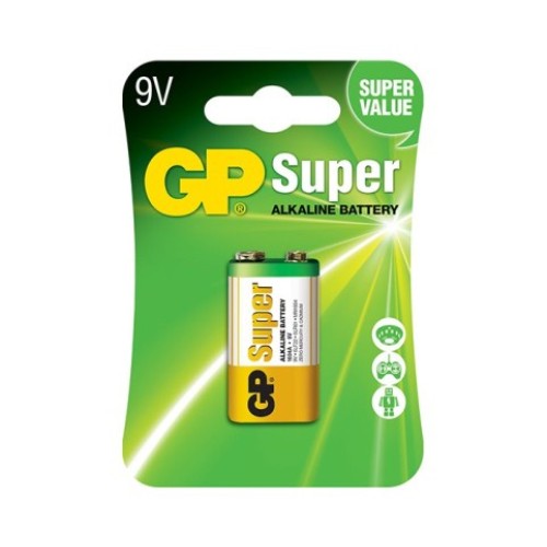 ელემენტი - GP GP1604A-5UE1 Super Alkaline 6LF22 9V