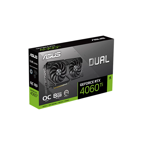 ვიდეობარათი - Asus RTX 4060 Ti 8 GB Dual Oc Evo