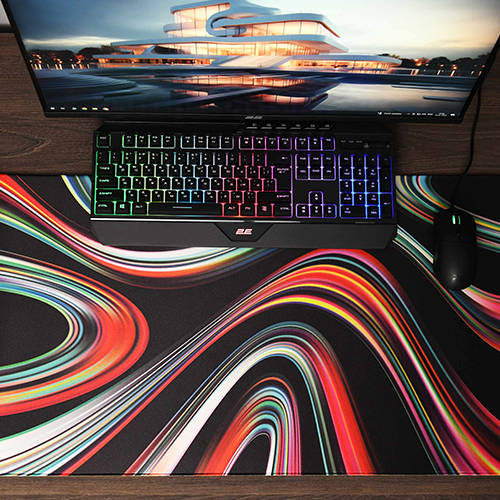 მაუსპადი - 2E Gaming Pro Speed XL Yellow - 80x45 სმ