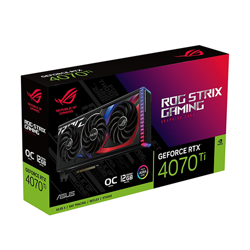 ვიდეობარათი - Asus Rog Strix RTX 4070 Ti 12 GB -