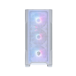 ქეისი - Msi Mag Forge M100R White - 4x120 Fan ARGB