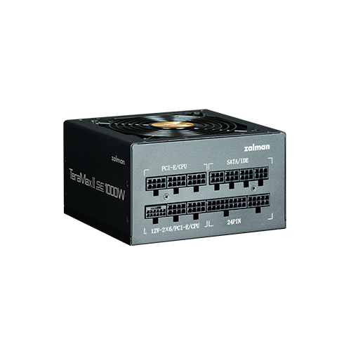 კვების ბლოკი - Zalman TeraMax 2 SE View ZM 1000 Watt 80 Plus Gold Full Modular Black